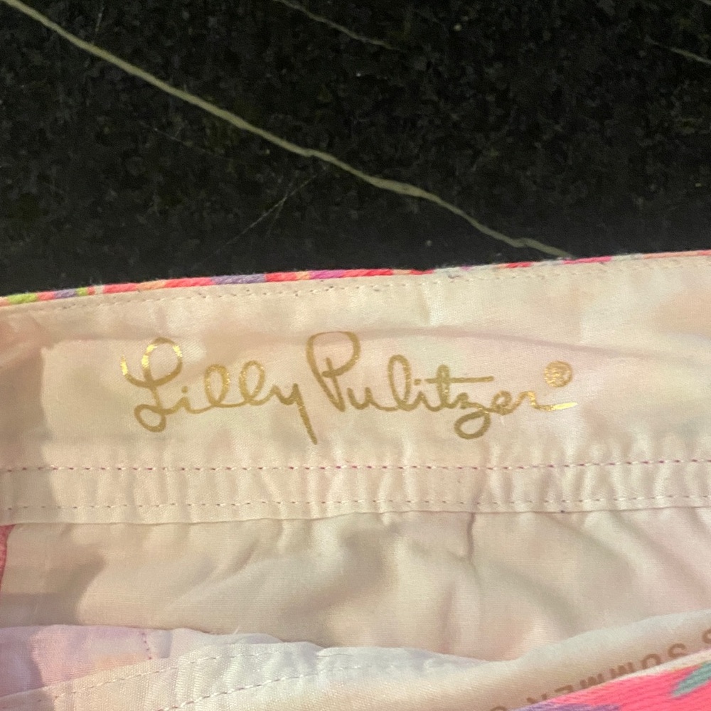 Lilly Pulitzer Callahan shirts-size 10 - Picture 3 of 5